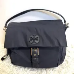 【美品】トリーバーチ ワンショルダーバッグ　 ティルダ ナイロン ブラックのサムネイル