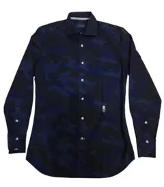 ​極美品 クリーニング済 ハイドロゲン カモフラ シャツ スカル ホンジュラム付のサムネイル