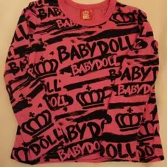 BABYDOLL 長袖Tシャツ カットソー