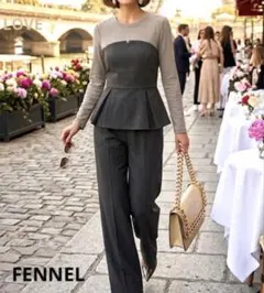 タグ付き✨FENNEL フェンネル　ヤマダヤ　ビスチェレイヤード　トップス