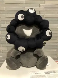 黒 ミャクミャク お手玉風ぬいぐるみ Lサイズ 万博 EXPO2025