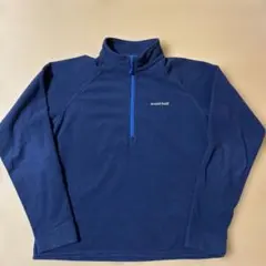 mont-bell Kid's 160 フリースジャケット ネイビー