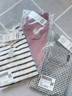 petit main プティプラ　長袖　Tシャツ　レギンス100cm 双子