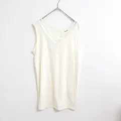 SHOO-LA-RUE　ワールド　アイボリー　インナー　レース　タンクトップ　Lのサムネイル