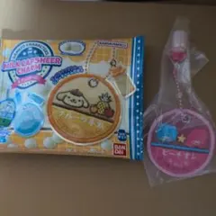 サンリオキャラクターズ　ミルクキャップシアーチャーム（リトルツインスターズ）