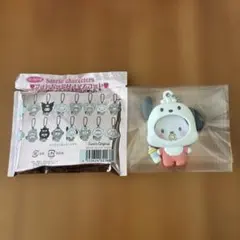 サンリオ フォトバッチ付きマスコット ポチャッコ