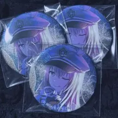 《人気》プロセカ プロジェクトセカイ グリッター缶バッジ 巡音ルカ