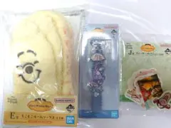 【新品未開封】一番くじくまのプーさん E賞もこもこルームソックス、I賞、J賞