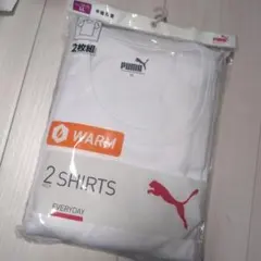 PUMA ホワイト Tシャツ 2枚組 LL 肌着