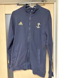 マリノス　ネイビー ジップアップジャージ