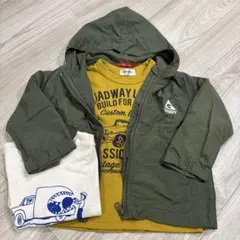 GERRY フード付きジャケットとTシャツセット 100cmのサムネイル