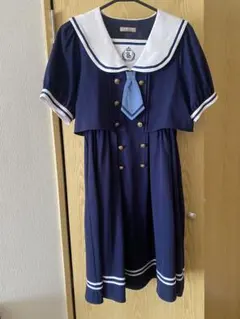 Amavel セーラーカラー ワンピース