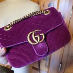 2025年最新】Gucci ショルダーバッグ ggマーモント ベルベットの人気