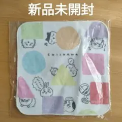 ちいかわ ひょっこりのぞくハンドタオル　ミニタオル　ハンカチ