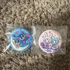 ナルミヤキャラクターズ 刺繍缶バッジ　2点セット