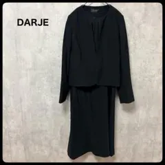 DARJE ワンピーススーツ　ブラック　ジャケット　喪服　礼服