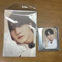 ENHYPEN museum 2023 ジョンウォン ポストカード 缶バッジ