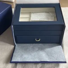 ヴァンドーム青山　ジュエリーボックス　非売品　ネイビー　未使用品のサムネイル