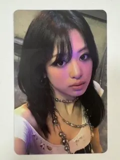 BABYMONSTER アヒョン　文字入りトレカ