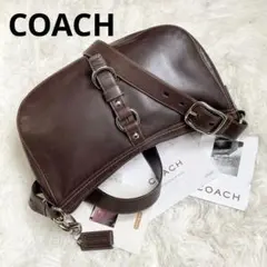 vintage coach old archive y2k half moon