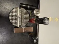 Diorクッションファンデケース & Chanel等口紅グロスセット