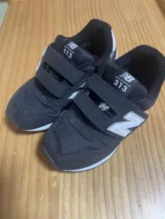 【美品】New Balance 313 ブラック 18cm