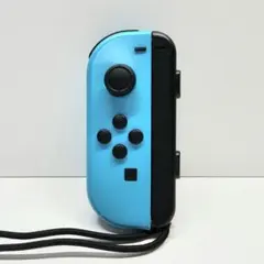 【純正品】Joy-Con ジョイコン　ネオンブルー　L　左　ストラップ付き②