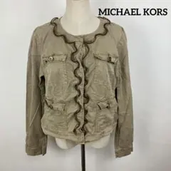 MICHAEL KORS マイケスコース ジャケット ベージュ サイズ12 L