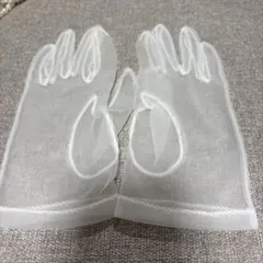 ウェディンググローブ／オーガンジー　ショートグローブ