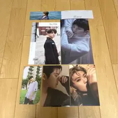 seventeen ウジ ポストカード類 セット