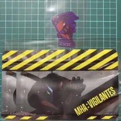 ヴィジランテ　ヒロアカ　一番くじ　ジッパーバッグ　ステッカー（スタンダール）