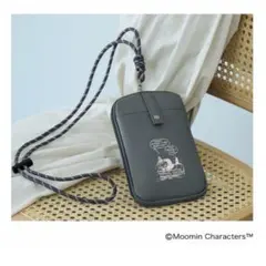 ムーミン　リトルミィ　ストラップ付マルチケース