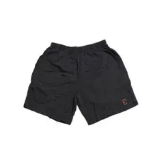 90s NIKE ショートパンツ グレー L 古着 ロゴ ナイキ ストライプ