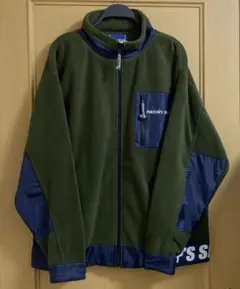 【パーソンズ】フリースジャケット　モスグリーン　サイズL