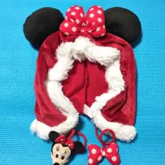 ★もも様専用　ミニーマウス　ファンキャップ　クリスマス　 ディズニー　廃盤