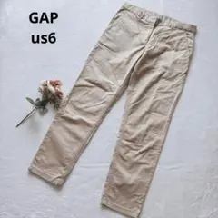 カーキバイギャップ ベージュ ストレート チノパン シンプル カジュアル M