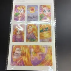Disney Princess ラプンツェル 3Dシール 新品　中川翔子