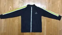 peda&mada ジャケットジャージ　120cm 黒/緑