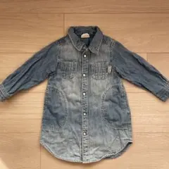 breezeベビー デニムワンピース　90