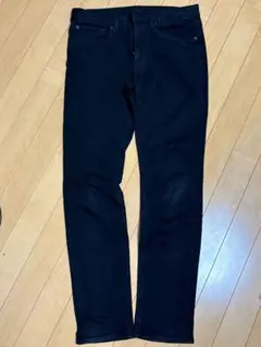 ユニクロ　GU スリム　ブラックデニム　2本