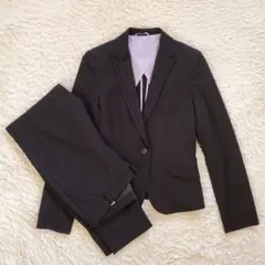 【SUIT SELECT】レディーススーツ ブラック 就活 面接