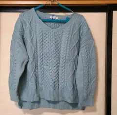 くすみカラー　セーターM