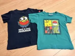 半袖Tシャツ　2枚セット ポケモン ユニクロ　ミニオン 110〜120