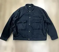 ダークブルー 3XL カーゴジャケット