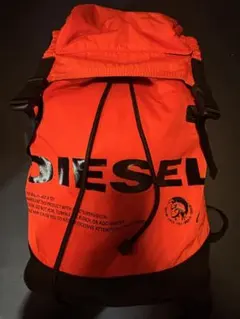 DIESEL リュック 78 ビッグロゴ 絶版 完売品 人気色 オレンジ 2026年最新】DIESEL カラー：オレンジ系 メンズ リュック・バック