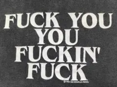Number (N)ine FUCK YOU Tシャツ ダメージ加工 - メルカリ