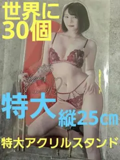 新品未開封　20個限定　鈴村あいり　特大アクリルスタンド 鈴村あいり 20個限定 超特大アクリルスタンド＋新作新品未開封＋