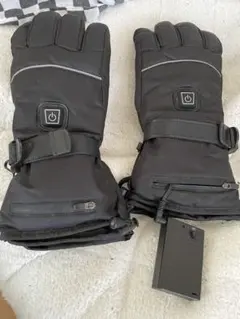 電熱防水グローブ 黒 フリーサイズ