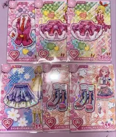アイカツアンコールカード6枚セット