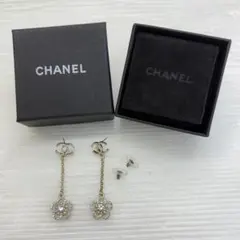 ☆シャネル ロングピアス☆ココマーク カメリア フラワーモチーフ